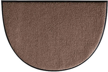 Erwin Müller Mainz Fußmatte halbrund braun-beige 50x75 halbrund