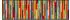 Wash+Dry Fußmatte Mikado Stripes bunt 35x120 cm