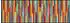 Wash+Dry Fußmatte Mikado Stripes bunt 35x120 cm