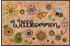 Wash+Dry Fussmatte waschbar Bring Glück herein 50 x 75 cm