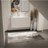 Wash+Dry Fußmatte Aura grau 70x120 cm
