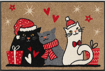 Wash+Dry Fu&szlig;matte Cuddle Time bunt 50x75 cm