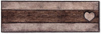 Astra Sauberlaufmatte Pure und Soft 50 x 150 cm Holz Herz