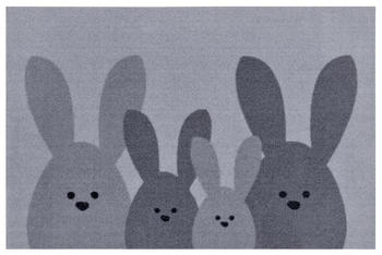 Hanse Home Printy Bunny Family 40x60cm grau