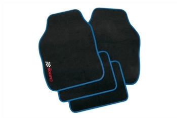 PETEX Fußmatten Universal Rand blau Material Polyester Fußmatte ußmattensatz Blau 11380005 PETEX Fußmatten Universal Rand blau Material Polyester Fußmatte ußmattensatz Blau 11380005