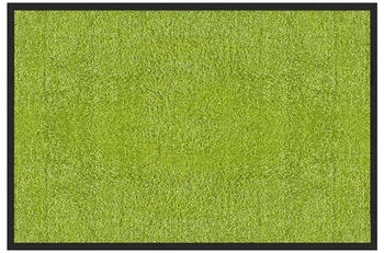Karat Schmutzfangmatte Rhine - Sauberlaufmatte T&uuml;rvorleger 90x120 cm (Limone) - gr&uuml;n Synthetisches fd-26265