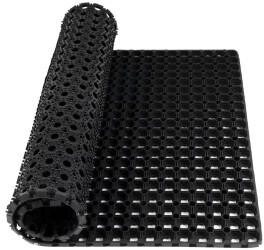 Karat Gummimatte Ringgummimatte Octo Door Schmutzfangmatte Antirutschmatte 100x150x2,3 cm