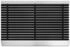 Karat Schmutzfangmatte Profi Brush - Mentall Fußabtreter Alu-Rahmen 40x60 cm (Schwarz) - schwarz fd-1461