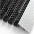 Karat Schmutzfangmatte Profi Brush - Mentall Fußabtreter Alu-Rahmen 40x60 cm (Schwarz) - schwarz fd-1461
