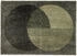 Schöner Wohnen Sauberlaufmatte Manhattan Semi-Circle 67x100 cm Grün