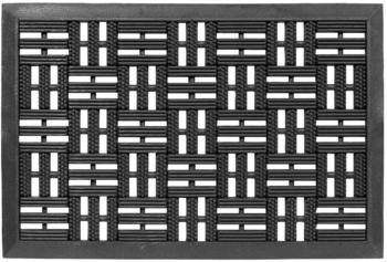 Astra Fussmatte für Aussen - Outdoor Dynamic – Schwarz 45x75 cm