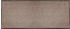Schöner Wohnen Sauberlaufmatte Miami 67x150 cm Taupe