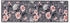 Astra Sauberlaufmatte Pure und Soft 50x150 cm Blumen Grau