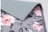 Astra Sauberlaufmatte Pure und Soft 50x150 cm Blumen Grau