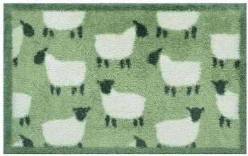 Wash+Dry Fu&szlig;matte Flock Green 60x40 cm