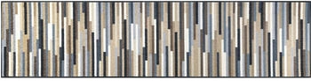 Wash+Dry Fußmatte Mikado Stripes nature 60x240 cm