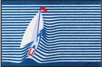 wash+dry by Kleen-Tex Fu&szlig;matte "Sailing Boat" rechteckig 7 mm H&ouml;he