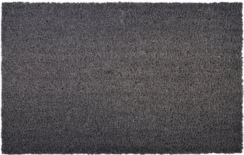 Floordirekt Fußmatte Kokos 17 mm 80x100 cm Grau