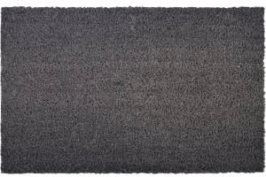 Floordirekt Fußmatte Kokos 24 mm 100x100 cm Grau