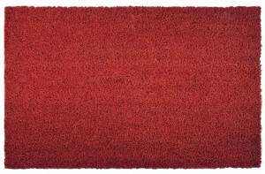 Floordirekt Fußmatte Kokos 17 mm 50x80 cm Rot