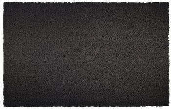 Floordirekt Fußmatte Kokos 24 mm 40x60 cm Schwarz