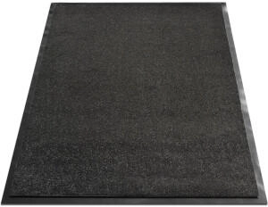 Floordirekt Schmutzfangmatte Monochrom 200x200 cm Schwarz