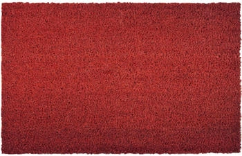 Floordirekt Fußmatte Kokos 24 mm 80x100 cm Rot