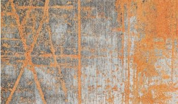 Wash+Dry Rustic Fu&szlig;matte Orange Grau (087625)