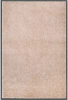 vidaXL Fu&szlig;matte Beige 80x120 cm