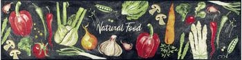 Wash+Dry Natural Food Fu&szlig;matte / L&auml;ufer rechteckig bunt 60x240cm 7mm (070101)