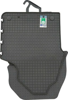 PETEX Fußmattensatz schwarz vorbereitet für Befestigungssystem Universal SEAT 81810