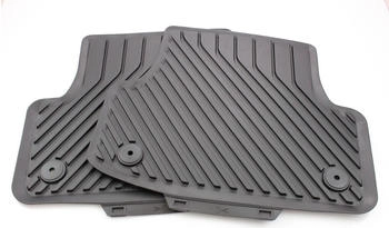 Audi Original A3 2013-2020 Gummifußmatten Allwetterfußmatten hinten mit Verclipsung (8V5061512041)