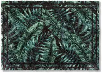 Astra Fu&szlig;matte waschbar PURE & SOFT Gr&uuml;n 50x70 cm