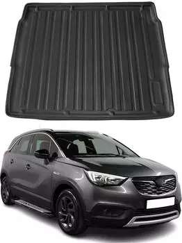 Omtec Otomotive Kofferraumwanne Laderaumwanne für Opel Grandland X 2017-2024 Obere Gummi TPE