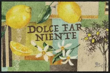 Salonloewe Dolce Far Niente Fußmatte 50x75cm, gelb (73051908-1)