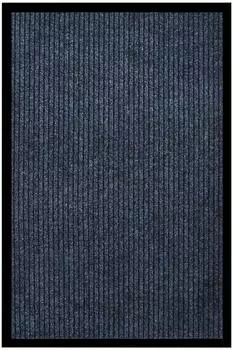 vidaXL Fu&szlig;matte gestreift, blau, 80x120cm (331612)