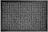 Jet-Line Mona Fußmatte Vollgummi schwarz 90x150x1,2cm