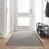 vidaXL Fußmatte grau und schwarz 120x350cm, Polypropylen und Vinyl