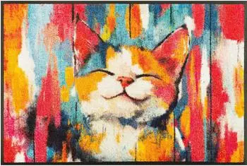 Wash+Dry Tallulah Fu&szlig;matte Katze 50x75cm (079159)