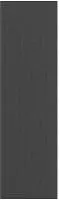 vidaXL Fu&szlig;matte Streifen Schwarz und Grau 115x400 cm