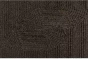 Wash+Dry Fu&szlig;matte Loop dark brown 60x90cm, Polyester/Polypropylen, braun
