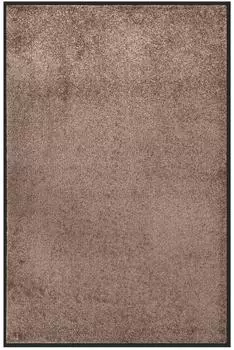 vidaXL Fußmatte 80x120cm, braun, rutschfest (331588)