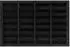vidaXL Fußmatte 40x60cm Gummi und Kokosfaser, schwarz (155662)