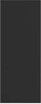 vidaXL Fu&szlig;matte waschbar, schwarz, 120x300cm (4100718)
