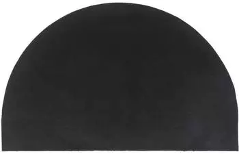vidaXL Fu&szlig;matte Kokosfaser halbrund 50x80cm (155562)