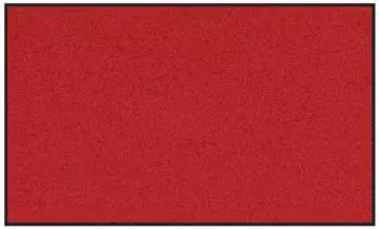 vidaXL Fu&szlig;matte rot und schwarz 90x150cm, Polypropylen und Vinyl