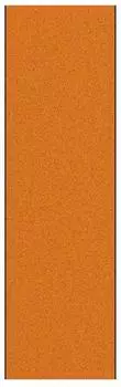 vidaXL Fu&szlig;matte orange und schwarz 120x400cm Polyamid und PVC (4100748)