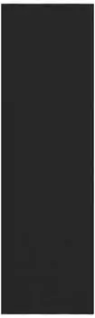 vidaXL Fu&szlig;matte schwarz 120x400cm Polyamid
