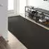 vidaXL Fußmatte schwarz 120x400cm Polyamid