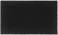 vidaXL Fu&szlig;matte Schwarz 90x150 cm Kokosfaser Getuftet